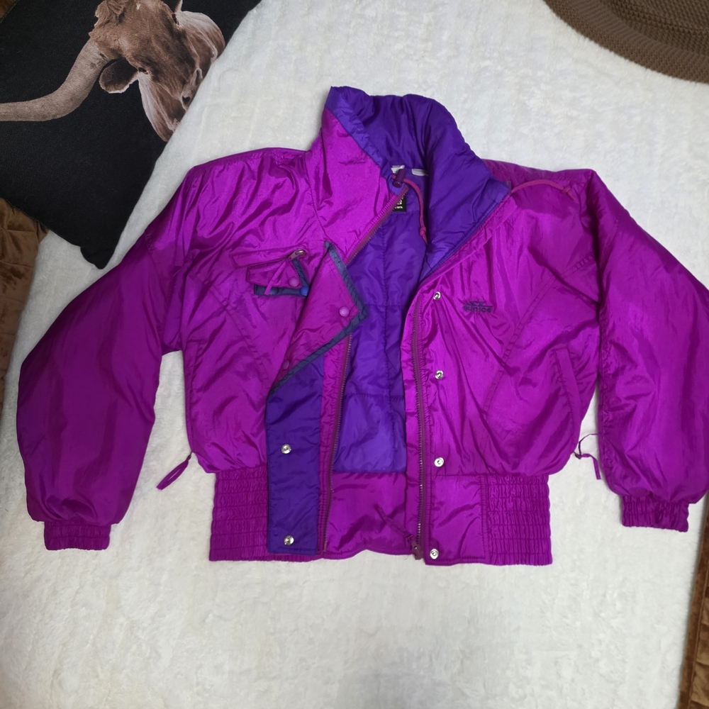 Sunice Purple Bomber Jacket
